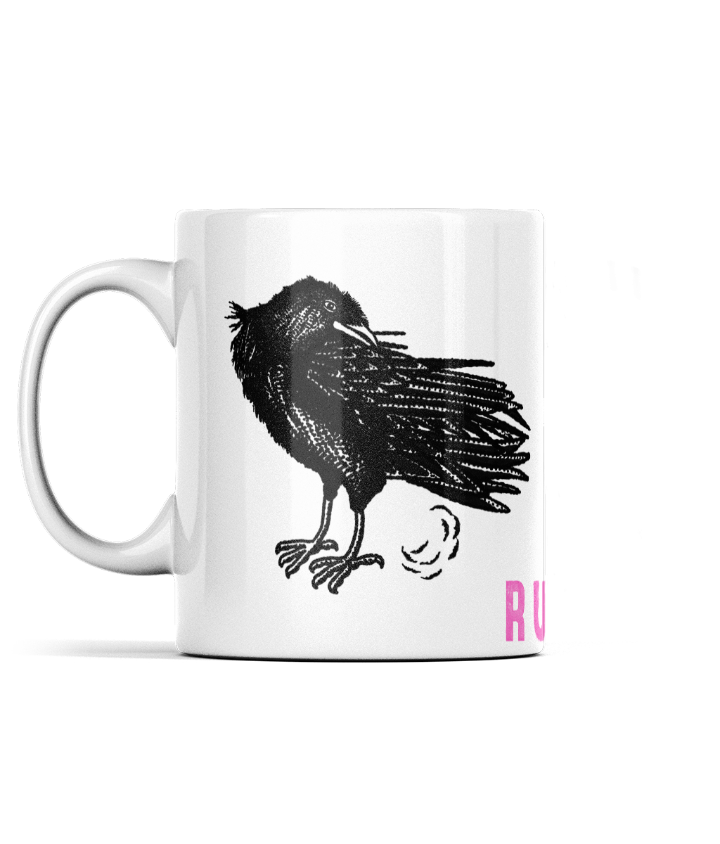 Farting Crow Mug