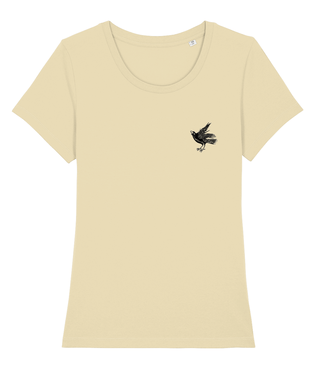 Women's Tshirt - Signature Black Crow