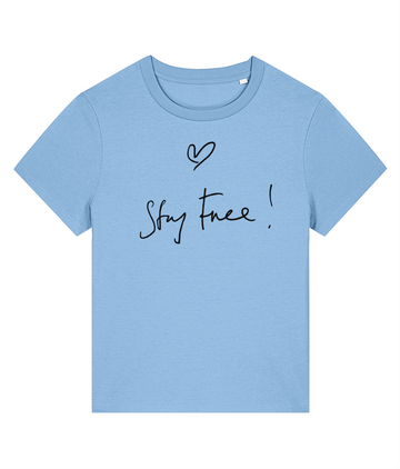 Women's Tshirt - Stay Free Russell's Handwriting