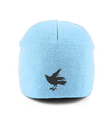 Pull-On Beanie Signature Crow Design